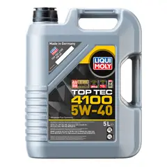 LIQUI MOLY - Aceite de Motor Top Tec 4100 Antidesgaste 5W-40 4LT