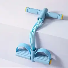 MEGIMPERU - Bandas de Resistencia Elásticas con 6 Tubos – Ideal para Yoga, Fitness y Acondicionamiento