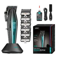 OEM - Máquina Cortadora De Cabello Vgr V-270 Metal9000rpm Verde