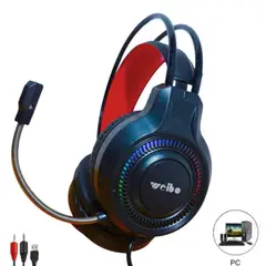 WEIBO - Audífono Gamer con Microfono flexible para Pc G61