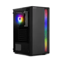 ENKORE - Case Active Enc 3000 Vidrio Templado Atx Micro Atx Mini Itx 1 Fan Rgb Black