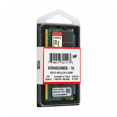 KINGSTON - Memoria Sodimm Kvr48S40Bs8-16 16Gb Ddr5 4800Mhz