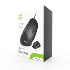 KLIP XTREME - Ratón Vertical Krown Kmo-506 Óptico 6 Botones Cableado