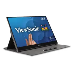 VIEWSONIC - Monitor Td1655 Portátil 15.6 Fhd Táctil 60 Hz 6.5 Ms Hdmi
