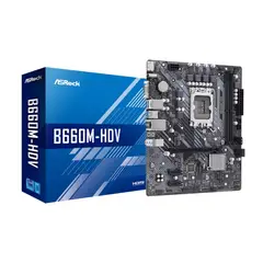 ASROCK - Placa base B660M-HDVI LGA 1700 2 DDR4 HDMI DP