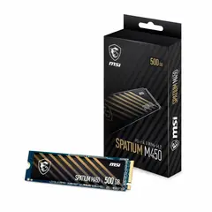 MSI - Ssd Spatium M450 500Gb M.2 Nvme 1.4 Velocidad S78-440K380-P83