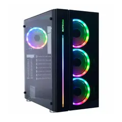 GENERICO - Case Gamer Iforgame J05 Mid Tower 4 Ventiladores Argb