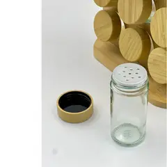 GENERICO - Set De Condimenteros Especieros 8 Frascos De 100 Ml