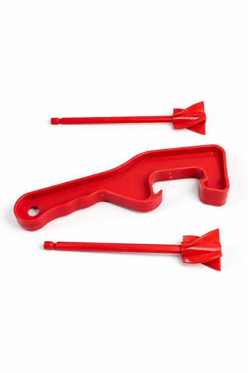 KITS 2 PALETA PARA MEZCLAR PINTURA Y 1 ABRIDOR DE BALDE DE PINTURA