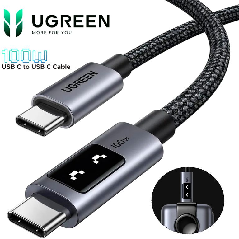 L509 35501 Cable USB-C a USB-C 100W 1m - Carga Rapida