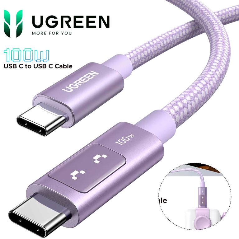 L509 65092 Cable USB-C a USB-C 100W 1m - Carga Rapida