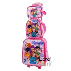 GENERICO - Set Escolar 3 Piezas GUERRERAS K-Pop PLASTIFICADO