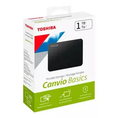 TOSHIBA - Disco Duro Externo 1 TB Canvio Basics USB 3.0