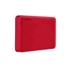 TOSHIBA - Disco Externo 2 TB Canvio Advance Rojo