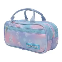 KENGAR - Cartuchera de Dos Divisiones Modelo Kawai - Estampado Niña 4