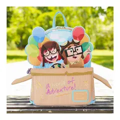 LOUNGEFLY - Bolso Mini Mochila Up Una Aventura de Altura 15th Aniversario