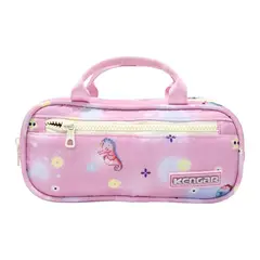KENGAR - Cartuchera de Dos Divisiones Modelo Kawai - Estampado Niña 7