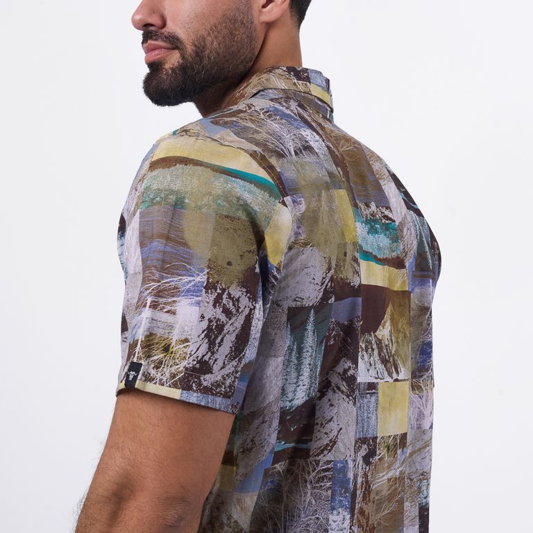 CAMISA MC KP23DIGE GENA POPELINA