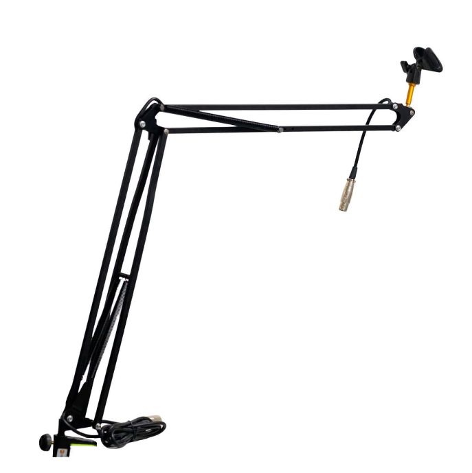 Pedestal De Micrófono De Mesa Para Estudio Con Cable RP-1 HAWK FREE POWER