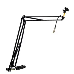 GENERICO - Pedestal De Micrófono De Mesa Para Estudio Con Cable RP-1 HAWK FREE POWER