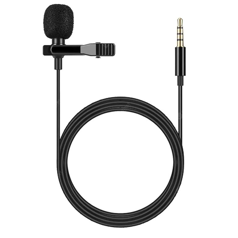 Micrófono Solapero Lavalier 3.5 mm
