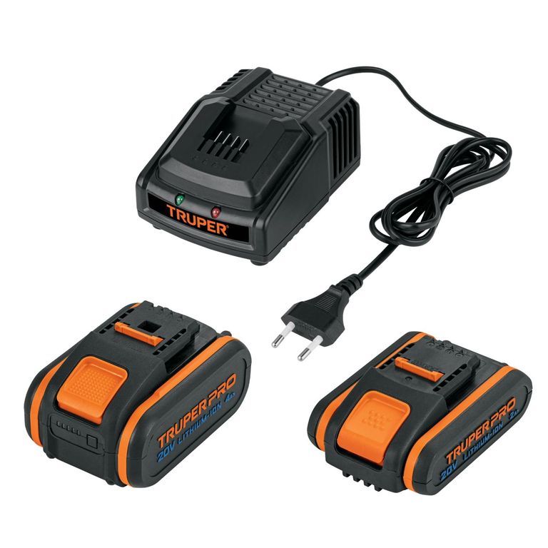 Combo 1 Bateria 2ah + 1 bateria 4ah + Cargador 20V