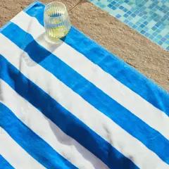 CLAUDIA RIVA HOME - Toalla de Baño Barritz Azul