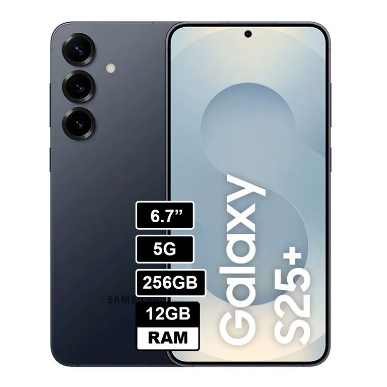 Galaxy S25 Plus 12GB 256GB Negro