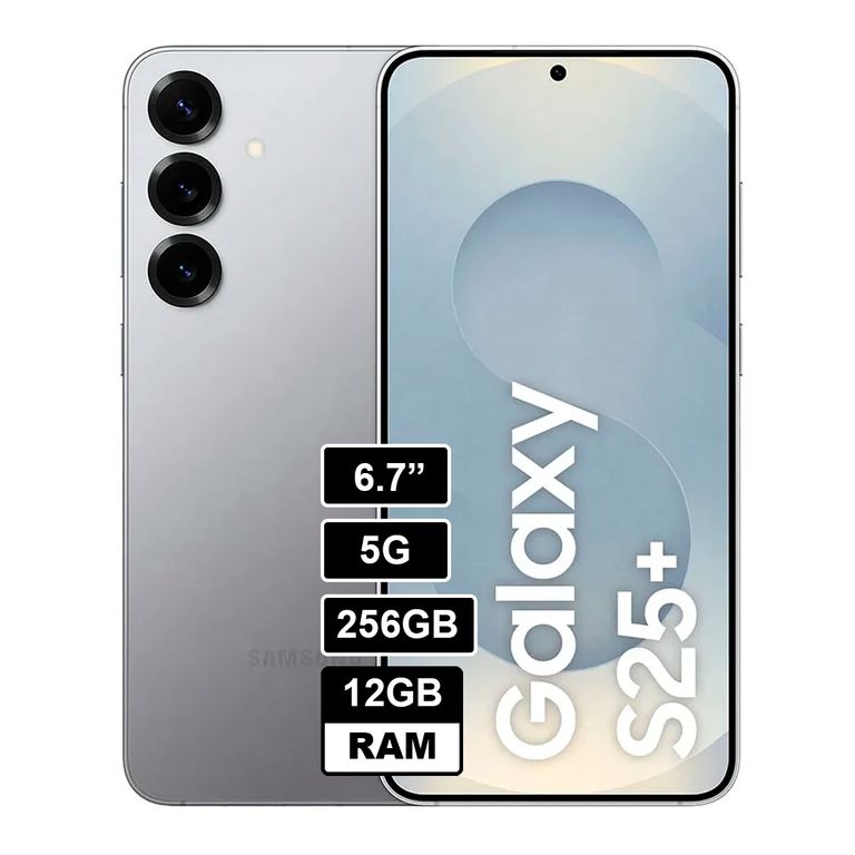 Smartphone Galaxy S25 Plus 12GB 256GB Gris