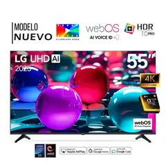 LG - Televisor 55 UHD 4K AI ThinQ 55UA7300