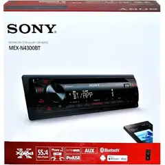 SONY - AUTORADIO EXTRA BASS 55 W MEX-N4300BT/Q1E - Negro