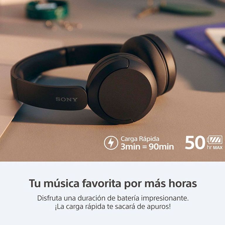 AUDIFONO BLUETOOTH ON EAR HASTA 50 HORAS WH-CH520 AZUL
