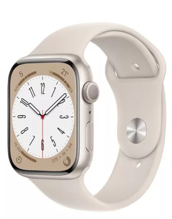 Watch Series 8 45mm GPS Aluminium Starlight S/M A2770 Reacondicionado