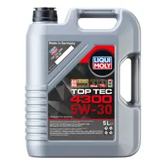 LIQUI MOLY - Aceite de Motor Top Tec 4300 Antidesgaste 5W-30 5LT