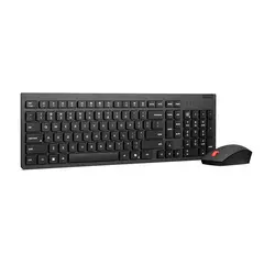LENOVO - Combo Teclado y Mouse Essential Gen 2 Inalámbrico Negro Español LA