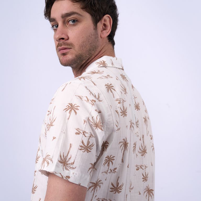 CAMISA MC FI25LI ISLAND LINO