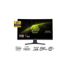 Msi - MONITOR GAMING MAG 275CQF E18 27 CURVO 180HZ 05MS GTG DP RAPID VA