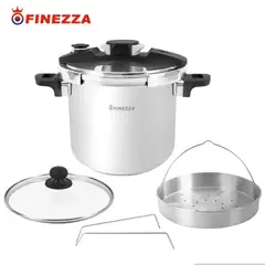 FINEZZA - Olla a Presión Acero Inoxidable 7Lts FZ-847AP