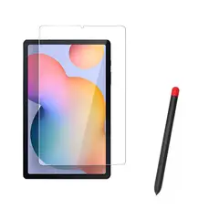 A BRAND - Mica Vidrio Templado Para Galaxy Tab S6 Lite Y Funda S Pen