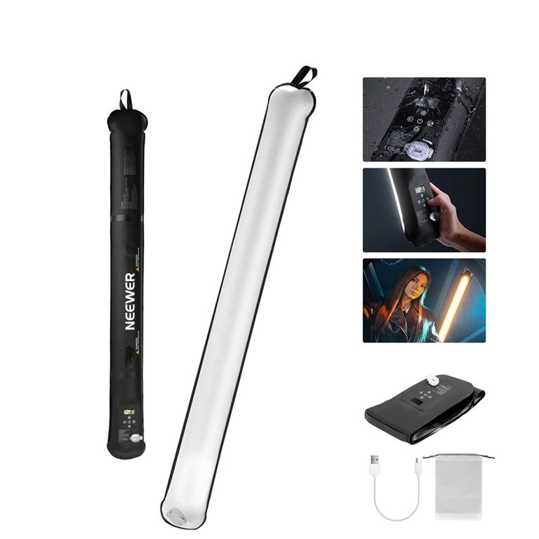 Luz LED GC21B 21W Bi-Color Portátil e Inflable