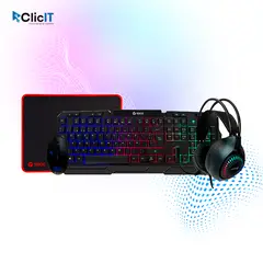 TEROS GAMING - COMBO MULTIMEDIA 4 EN 1 TEROS TECHADO, MOUSE, MAUSEPAD Y HEADSET(PN: KBMSHDSTE4063N)