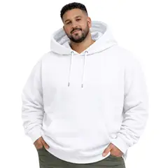 GENERICO - Polera Hombre Con Capucha Tallas Grandes