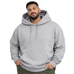 GENERICO - Polera Hombre Con Capucha Tallas Grandes