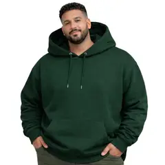 GENERICO - Polera Hombre Con Capucha Tallas Grandes