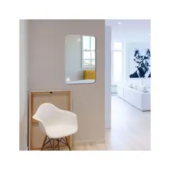 GENERICO - ESPEJO ADHESIVO RECTANGULAR 40X30CM