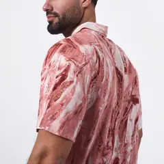 BRONCO - CAMISA MC KP25CHA MARMOL CHALIS