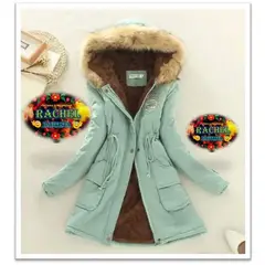 ARMY COLLECTION - Casaca Abrigo para Mujer Moda Coreana Parka