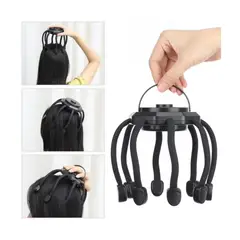 OEM - Masajeador de Cabeza Portatil Recargable Forma de Pulpo