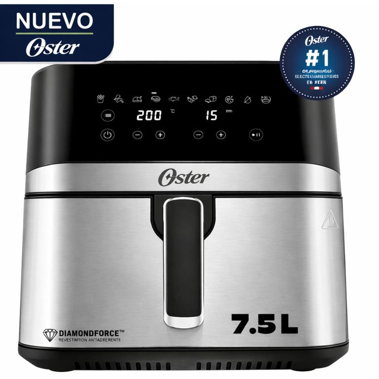 Freidora de Aire Digital 7.5 Lts – CKSTAF75DSSDF