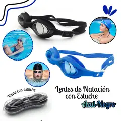 GENERICO - Lentes de Natación con Estuche - NA